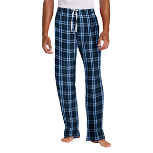 Casual <b>Men's</b> Flannel Trousers Sweatpants Lightweight Breathable Eco-Friendly 100% Cotton Relaxed Fit Drawstring Closure <b>Pants</b> - Product Image 3