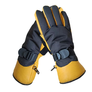 Waterproof Snowboard Gloves Winter Outdoor Mens Women Leather <b>Ski</b> Gloves Quality <b>Ski</b> Mitt <b>ski</b> Racing Sports <b>Ski</b> Gloves - Product Image 3