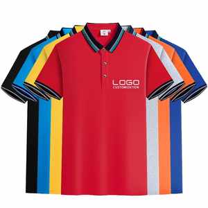 T-shirt décontracté vintage pour homme Henry Custom, 100% coton, manches courtes, col en V boutonné, motif uni, poche avec logo, tissu 180 g/m² - Product Image 3