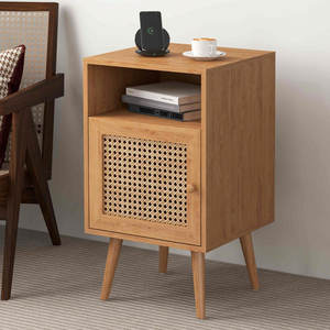 Mesita de noche de 15,7 pulgadas, muebles elegantes y elegantes para tu dormitorio - Product Image 2