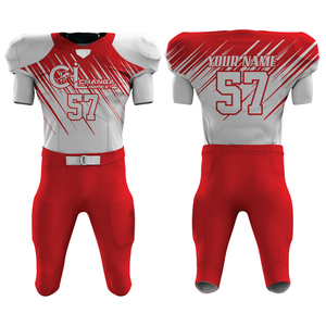 Maillot de football américain haut de gamme entièrement imprimé avec technologie de sublimation avancée - Product Image 3