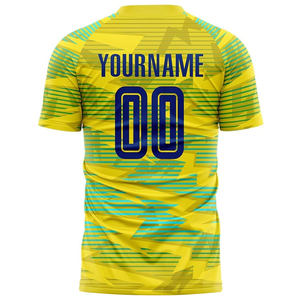 เสื้อฟุตบอลขายส่ง ผู้ผลิต OEM รับปักลาย รับทำโลโก้ ชุดฟุตบอลแบบซับลิเมชั่น ผู้จัดจำหน่ายชุดกีฬาระดับพรีเมียม - Product Image 2
