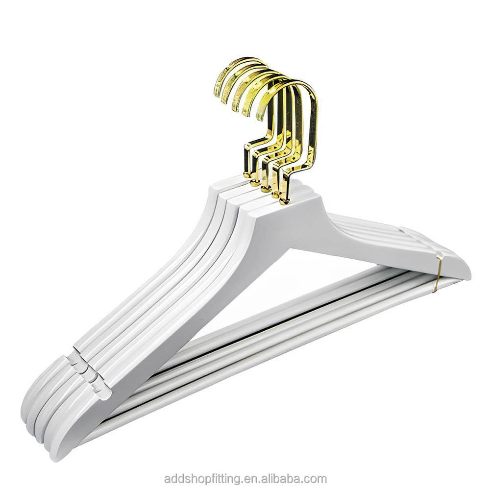 ไม้แขวนเสื้อสีขาว42ซม