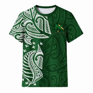 Custom Polynesian Tribal Print <b>T</b>-<b>Shirt</b> <b>Men</b> All Over Maori Pattern Sublimation Cultural Tee - Product Image 3