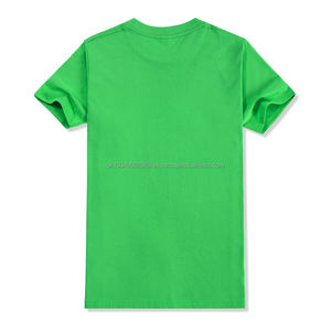 Camiseta de manga corta de algodón verano nueva tendencia suelta soporte añadir logotipo Serigrafía - Product Image 1