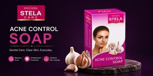 Jabón en Barra Stela Care para el Control del Acné, Jabón de Baño de Limpieza Profunda para el Cuidado Personal Diario, Lavado Suave y Sensación de Piel Fresca - Product Image 4