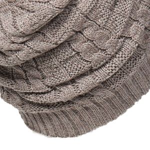 Gorro de Punto Urbano para Hombre, Gorro de Invierno, Tejido Elástico Cómodo, Logotipo Personalizado, Gorro de Invierno Acrílico Cálido y Elegante - Product Image 5