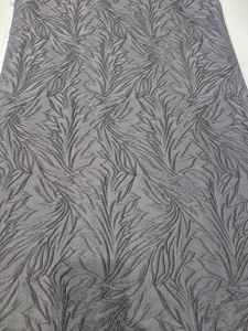 ผ้าซาตินเนื้อแจ็คการ์ดสีดำเงาพิเศษสำหรับผู้หญิงและเด็กผู้หญิง ยี่ห้อ ABAYA ผลิตจากโพลีเอสเตอร์ 100% เนื้อผ้าเมทัลลิก แห้งเร็ว ระบายอากาศได้ดี (รุ่น PK 1060) - Product Image 3