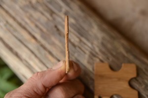12pcs Wooden <b>Weaving</b> Cards for Hand <b>Loom</b> Craft Tools 4-Hole Tablet <b>Weaving</b> Blank Cards and Pieces for Creative Woodworking - Product Image 3