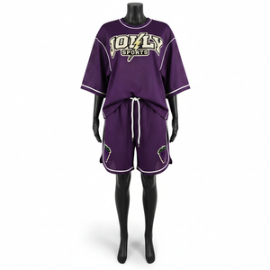 Women Mesh Jersey Shorts Set GSM Breathable Polyester Sportswear <b>White</b> Panel Custom Embroidery Logo Women's Sets 100% Cotton - Product Image 6