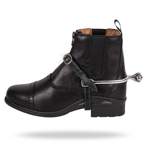 Espuelas de acero inoxidable para equitación con punta de bola, espuelas de entrenamiento ecuestre inglés, metal duradero - Product Image 4