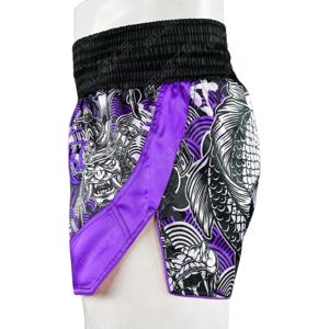 Blaze Fight กางเกงชกมวยแบบกางเกงฝึก MMA แบบไทยผ้าโพลีเอสเตอร์100% เป็นมิตรกับสิ่งแวดล้อมผ้าโพลีเอสเตอร์ระบายอากาศได้ดีมีลายกระดานแฟชั่น - Product Image 5