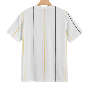 เสื้อยืดผู้ชายผ้าฝ้ายออร์แกนิคระบายอากาศดี สีสันตัดกัน สไตล์ลำลองสำหรับฤดูร้อน เสื้อคลุมลำลองแนวสตรีทแฟชั่น ขายดี - Product Image 2