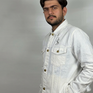 Vestes en jean élégantes de qualité supérieure, vente en gros, veste en coton pour homme, impression de logo personnalisée, veste en jean décontractée pour homme - Product Image 6
