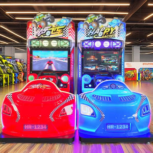 Hot Selling HGR 1 Player Indoor Super Race Car Video Racing Simulator HGR Arcade <b>Game</b> <b>Machine</b> - Product Image 2