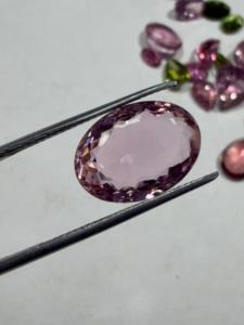Pierres précieuses naturelles de haute qualité B U GEMS, tourmaline multi-facettes taille coussin, 2-4 carats, origine Afrique, lot en gros pour la mode - Product Image 5