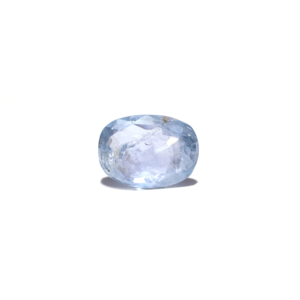 Loose 9.2 Carat Sky Blue Sapphire Gemstone Brilliant Cut for Fine Jewelry - Product Image 2