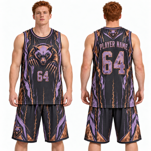 Tenues de basketball locales : Maillots, shorts, articles d'académie, kits de remplacement, pour le développement des jeunes et la récréation des adultes, OEM - Product Image 5