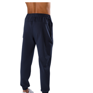 กางเกงวอร์มทรงเทเปอร์ผ้าคอตตอนผสมสำหรับผู้ชาย รุ่น Midnight Depth Vantage  รับผลิตตามแบบ OEM พร้อมสกรีนโลโก้ จำหน่ายจำนวนมาก - Product Image 3