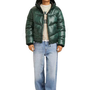 Chaqueta de Invierno para Hombre, Diseño Personalizado con Logotipo, Fabricada en Poliéster, Transpirable, para Uso en Exteriores, Chaqueta Acolchada para Venta en Línea - Product Image 2