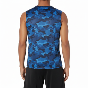 Débardeur sans manches pour homme de haute qualité, léger, en coton doux, respirant et confortable, avec option de personnalisation de la marque pour un usage quotidien - Product Image 3