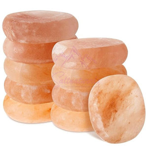 Top Rated Himalayan Pink Salt Massage Stones Spa Wholesale Price Himalayan Pink Salt Massage Stones - Product Image 1