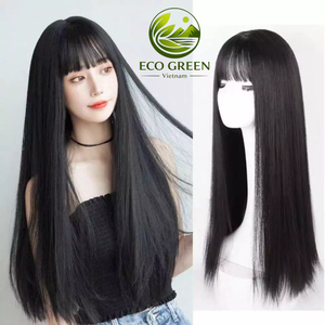 Peluca de cabello vietnamita, tacto real, forma natural, decoración Raw Angel, personalizable a pedido, en caja. - Product Image 2