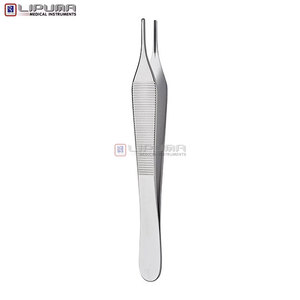 Pinces de microchirurgie atraumatiques DEBAKEY ADSON, instrument chirurgical manuel avec norme de sécurité MOL, manipulation délicate des tissus - Product Image 2
