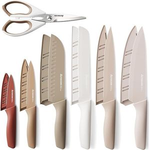 Set di 13 Coltelli da Cucina in Acciaio Inossidabile Antiruggine, Lavabili in Lavastoviglie - Product Image 1