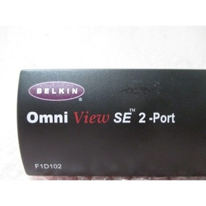 BELKIN OMNI VIEW F1D102 SE 2-PORT SWITCH - อุปกรณ์และอะไหล่เซมิคอนดักเตอร์ระดับโลกที่เชื่อถือได้ - Product Image 3
