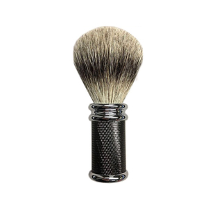 Brocha de Afeitar Profesional de Alta Calidad al por Mayor con Logotipo Personalizado, Mango de Madera de Texugo, Herramienta de Afeitado Excelente para Salón y Uso Profesional - Product Image 1