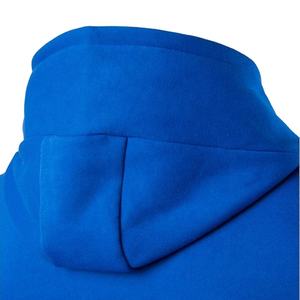 Sudadera con capucha para hombre de tela transpirable térmica de manga larga hecha a medida de color sólido de secado rápido al por mayor - Product Image 3