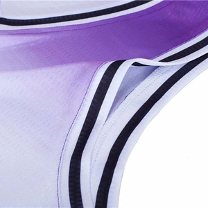 Aangepaste basketbalshirtset met teamnaam en nummer, gesublimeerd, mouwloos uniform, OEM sportkleding - Product Image 6