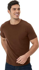 T-shirt long pour homme en coton doux et respirant, coupe longue, tendance, décontracté, streetwear, impression personnalisée, vente en gros, OEM, ODM - Product Image 2