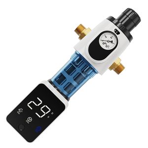 Filtro Sedimenti per Tutta la Casa da 40 Micron, 3/4" MNPT, Portata Elevata 4 T/H, Filtro a Centrifuga 3/4" MNPT, Funzionamento Manuale, Acqua di Pozzo - Product Image 1