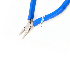 Alicates de Punta Plana – Herramienta Básica para Joyería, Superventas – Logotipo Personalizado y Marca Privada – ZETOMED PRO DIY Azul - Product Image 2