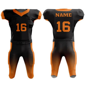 Nouveau design, maillots et uniformes de football américain personnalisés, imprimés, respirants, grande taille, été - 100% polyester, tailles personnalisées - Product Image 6