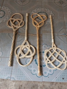 LISTO PARA ENVIAR: Escoba de mimbre de ratán tejida a mano, ecológica y duradera, para limpieza de colchones. Proveedor. - Product Image 5