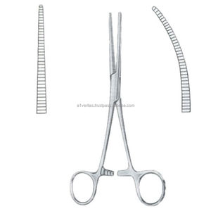 Pinzas Rochester-Pean Rectas y Curvas de Acero Inoxidable, Manuales, Reutilizables, de Alta Calidad, Instrumentos Quirúrgicos A-1 VERITAS - Product Image 1