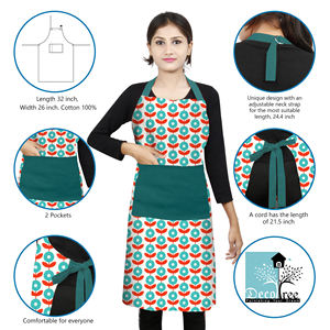 Delantal de Chef Estampado de Alta Calidad Premium, Lavable, Reutilizable, para Uso Profesional en la Cocina - Product Image 5