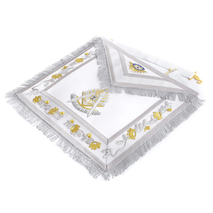 Collarín Masónico de Alta Calidad para Past Masters (WPM) con Imán, Material de Tela, Precio Personalizado, Económico, en Venta - Product Image 2