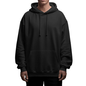Sudadera con capucha extragrande de forro polar suave para hombre, ropa informal de calle de alta calidad, para usar en invierno, en oferta. - Product Image 1