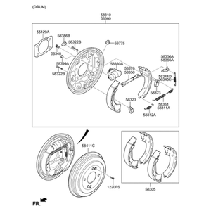 Pièces et accessoires pour voitures et camions Elantra Neuf Autre Côté droit 583303X000 - Product Image 2