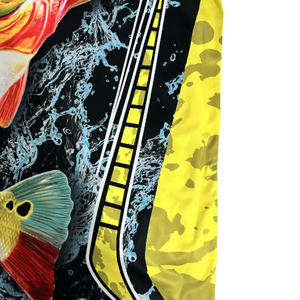 Camiseta de pesca de manga larga para hombre, ropa de pesca de alto rendimiento, material ligero y transpirable, ajuste cómodo y rápido - Product Image 4