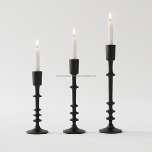 Support de bougie élégant en cristal et métal 2026 pour la maison, les mariages, la décoration religieuse, personnalisable, rehausse tout style de décoration de Noël - Product Image 1