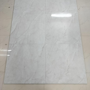 กระเบื้องปูพื้นพอร์ซเลนผิวมัน 60x60 ซม. ลายหินอ่อน ขัดเงา สำหรับตกแต่งภายในห้องนั่งเล่น - Product Image 3