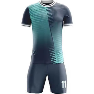 Camisetas de fútbol, productos populares con precios competitivos, camisetas de fútbol con impresión por sublimación, uniformes de fútbol para equipos. - Product Image 1