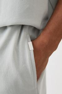 Conjunto de Pantalones Cortos Personalizados de Talla Grande, Poliéster/Algodón, Logotipo Bordado Estampado, Camiseta y Pantalones Deportivos para Hombre, Traje Deportivo de Fútbol - Product Image 5