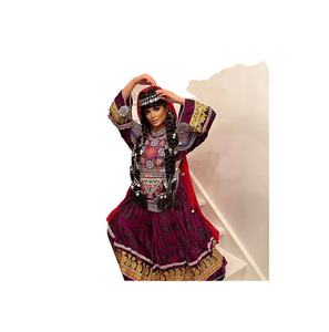 Afghan Kuchi Dresses Tribal Ethnic Vintage Kuchi Dress, Afghan/Pakistan Kuchi Party Traditional Multi Colors Dresses - Product Image 1