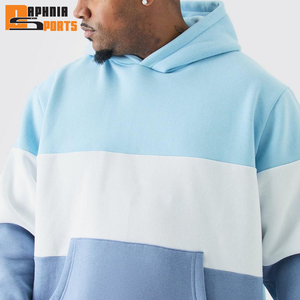 Ensemble survêtement homme hiver 2 pièces de haute qualité : pantalon de jogging ample et sweat à capuche surdimensionné personnalisé en molleton épais - Product Image 2